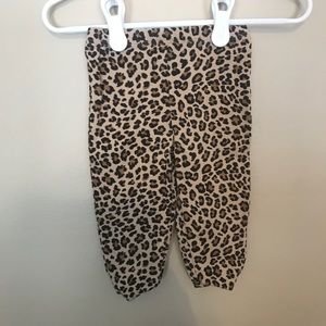Cheetah pants 9 months
